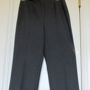 Piazza Sempione Grey Wool(93%) Sophia Pants IT 40 US 4,made in Italy
